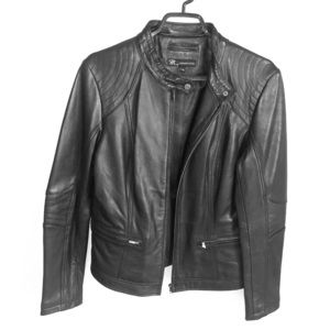 Bhs Sophisticates Leather Jacket